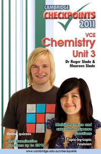Book Cover for Cambridge Checkpoints VCE Chemistry Unit 3 2011 by Roger Slade, Maureen Slade