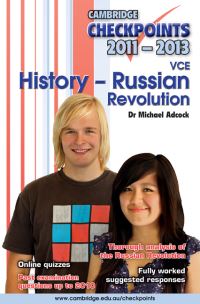 Book Cover for Cambridge Checkpoints VCE History - Russian Revolution 2011-13 by Michael Adcock