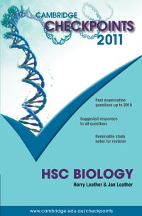 Book Cover for Cambridge Checkpoints HSC Biology 2011 by Harry Leather, Jan Leather