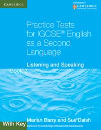 Book Cover for Practice Tests for IGCSE English as a Second Language. Book 2, With Key Listening and Speaking by Marian Barry, Susan Daish