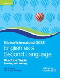 Book Cover for Edexcel IGCSE English as a Second Language. Practice Tests by Alison Walford, Russell Whitehead