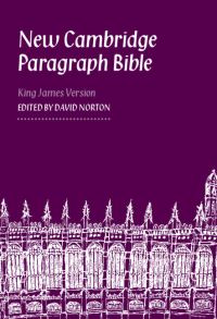 Book Cover for The New Cambridge Paragraph Bible by David Norton