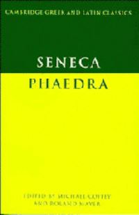 Book Cover for Phaedra by Lucius Annaeus Seneca, Michael Coffey, R Mayer