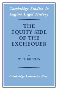 Book Cover for The Equity Side of the Exchequer by William Hamilton Bryson