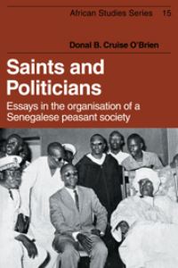 Book Cover for Saints & Politicians by Donal B Cruise OBrien