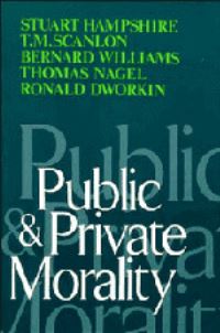 Book Cover for Public and Private Morality by Stuart Hampshire