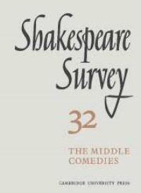 Book Cover for Shakespeare Survey 32 : [The Middle Comedies] by Kenneth Muir