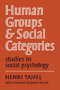 Book Cover for Human Groups and Social Categories by Henri Tajfel