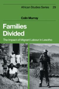 Book Cover for Families Divided by Colin Murray