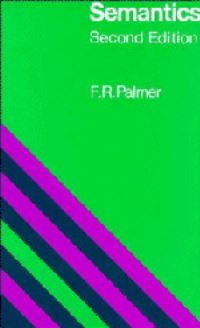 Book Cover for Semantics by F R Palmer