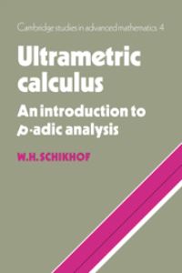 Book Cover for Ultrametric Calculus by W H Schikhof