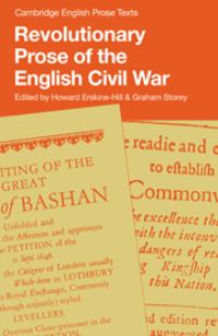 Book Cover for Revolutionary Prose of the English Civil War by Howard ErskineHill, Graham Storey