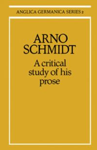 Book Cover for Arno Schmidt by M R Minder