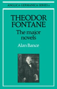 Book Cover for Theodor Fontane by Alan Bance