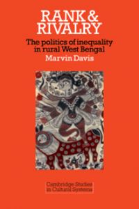 Book Cover for Rank and Rivalry by Marvin Davis