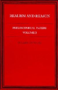 Book Cover for Realism and Reason by Hilary Putnam