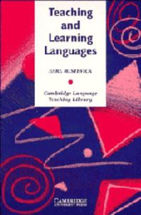 Book Cover for Teaching and Learning Languages by Earl W Stevick