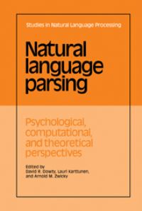 Book Cover for Natural Language Parsing by David R Dowty, Lauri Karttunen, Arnold M Zwicky