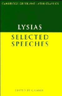 Book Cover for Lysias by Lysias, Christopher Carey