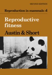 Book Cover for Reproduction in Mammals by C R Austin, R V Short
