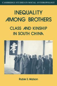 Book Cover for Inequality Among Brothers by Rubie S. Watson