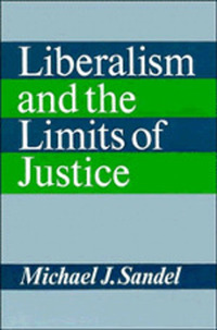 Book Cover for Liberalism and the Limits of Justice by Michael J Sandel