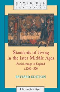 Book Cover for Standards of Living in the Later Middle Ages by C Dyer