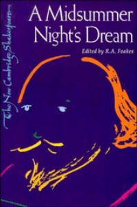 Book Cover for A Midsummer Night's Dream by William Shakespeare, R A Foakes
