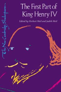 Book Cover for The First Part of King Henry IV by Herbert Weil, Judith Weil