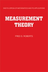 Book Cover for Measurement Theory by Fred S Roberts