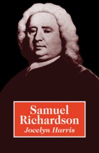 Book Cover for Samuel Richardson by Jocelyn Harris