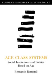 Book Cover for Age Class Systems by Bernardo Bernardi