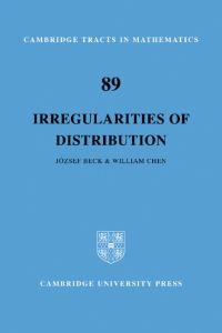 Book Cover for Irregularities of Distribution by József Beck, William W L Chen