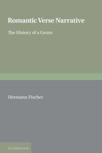 Book Cover for Romantic Verse Narrative by Hermann Fischer