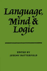 Book Cover for Language, Mind and Logic by Jeremy Butterfield