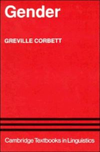 Book Cover for Gender by Greville G Corbett