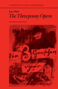Book Cover for Kurt Weill by Stephen Hinton