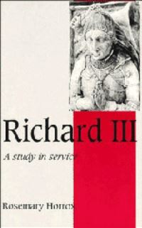 Book Cover for Richard III by Rosemary Horrox