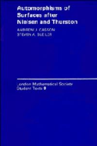 Book Cover for Automorphisms of Surfaces After Nielson and Thurston by Andrew J Casson, Steven A Bleiler