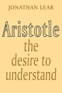Book Cover for Aristotle by Jonathan Lear