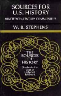 Book Cover for Sources for U.S. History by W B Stephens