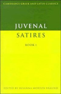 Book Cover for Juvenal by Susanna Morton Braund