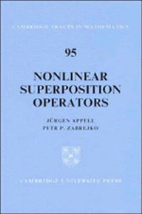 Book Cover for Nonlinear Superposition Operators by Jürgen Appell, P P Zabreiko