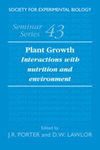 Book Cover for Plant Growth by J R Porter, D W Lawlor