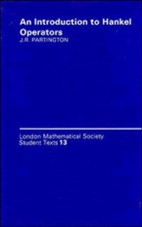 Book Cover for An Introduction to Hankel Operators by Jonathan R Partington