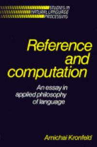 Book Cover for Reference and Computation by Amichai Kronfeld