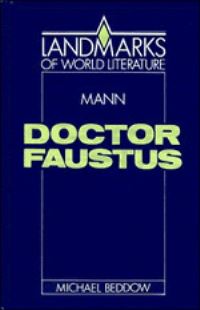 Book Cover for Thomas Mann, Doktor Faustus by Michael Beddow