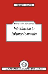 Book Cover for Introduction to Polymer Dynamics by PierreGilles de Gennes