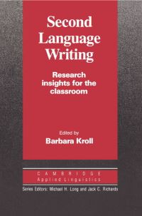 Book Cover for Second Language Writing by Barbara Kroll