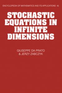 Book Cover for Stochastic Equations in Infinite Dimensions by G Da Prato, Jerzy Zabczyk